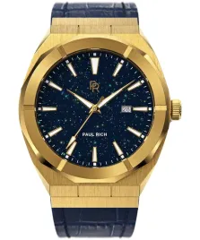 zegarek-meski-paul-rich-star-dust-gold-leather-45-auto