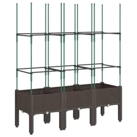 donica-ogrodowa-z-kratka-brazowa-120x40x1425-cm-pp
