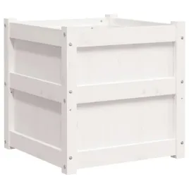 biala-donica-ogrodowa-z-drewna-sosnowego-50-x-50-x-50-cm