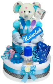 tort-duzy-slonik-niebieski