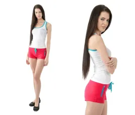 krotkie-spodenki-szorty-damskie-859-r-xxl-czerwony