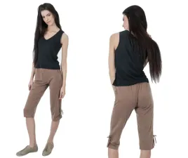 krotkie-spodnie-rybaczki-damskie-5658-3xl-cappucino