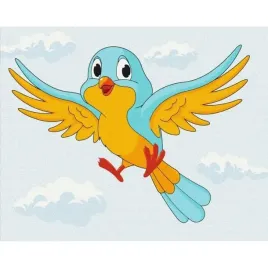 malowanie-po-numerach-ptaszek-40x50cm