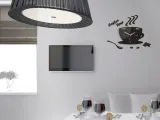 zegar-scienny-cichy-filizanka-wenge-stan-nowy