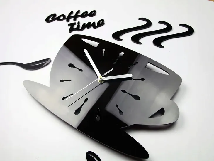 zegar-scienny-cichy-filizanka-wenge-marka-modernclock