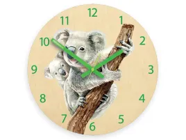 zegar-scienny-koala-ultra-cichy