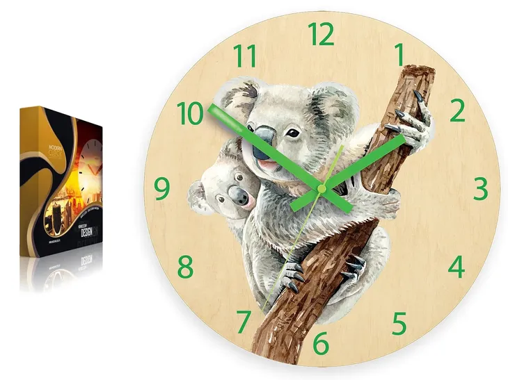 zegar-scienny-koala-ultra-cichy-marka-modernclock