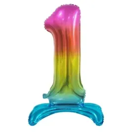 balon-foliowy-bandc-cyfra-stojaca-1-teczowa-74-cm