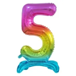 balon-foliowy-bandc-cyfra-stojaca-5-teczowa-74-cm