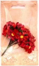 margerytki-materialowe-czerwone-2cm-12szt