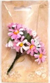 margerytki-materialowe-jasnorozowo-biale-2cm-12szt