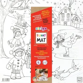 mata-biala-zabawa-na-sniegu-funny-mat-strigo