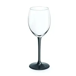 kieliszek-do-bialego-wina-250ml-czarna-nozka