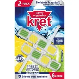 kret-kostka-wc-fresh-power-citrus-fresh-2x40g