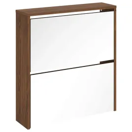 szafka-na-buty-lustro-i-2-szuflady-brazowy-dab-63x17x67-cm