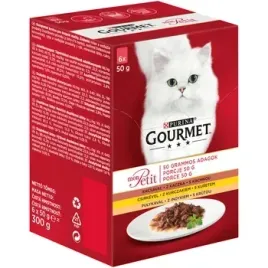 karma-dla-kota-gourmet-mon-petit-mix-drobiowy-6x50g