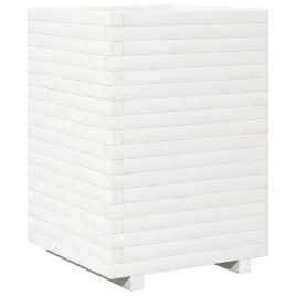 donica-ogrodowa-biala-50x50x72-cm-lite-drewno-sosnowe