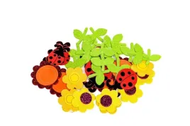 naklejki-z-pianki-kwiatki-i-biedronki-32szt