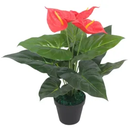 sztuczne-anturium-dekoracyjne-czerwono-zolte-45-cm-9-lisci