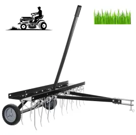 czarny-stalow-duzy-wertykulator-do-trawnika-na-kolkach-do-traktora-kosiarki