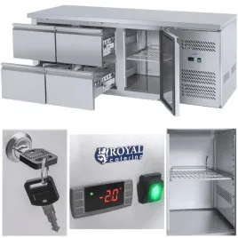 stol-chlodniczy-ze-stalowym-blatem-roboczym-4-szuflady-od-2-do-10deg-c-179cm