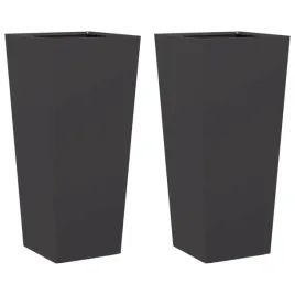 donice-ogrodowe-2-szt-czarne-35x35x75-cm-stalowe