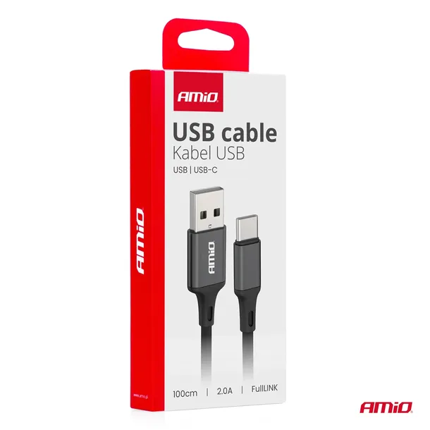 kabel-do-ladowania-usb-a-usb-c-2a-100cm-fulllink-amio-03899-producent-amio