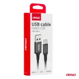 kabel-do-ladowania-usb-a-usb-c-2a-100cm-fulllink-amio-03899-producent-amio