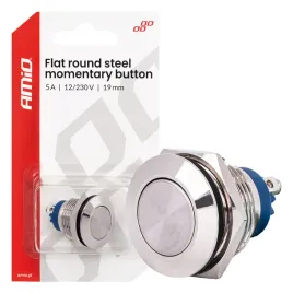 przycisk-chwilowy-rozruchu-plaski-okragly-stalowy-19mm-5a-12-230v-amio-0443