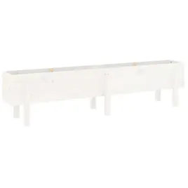 donica-ogrodowa-na-nozkach-biala-160x30x38-cm-drewno-sosnowe
