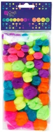 pompony-akrylowe-neon-78szt-mix