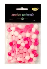 pompony-akrylowe-rozowa-10mm-100szt