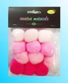 pompony-akrylowe-rozowe-40mm-12szt