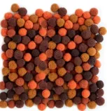 pompony-brazowe-10mm-100szt