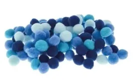 pompony-niebieskie-10mm-100szt