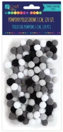 pompony-poliestrowe-bialo-cz-1cm-rozowy-120szt