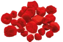 pompony-puszyste-czerwone-24szt