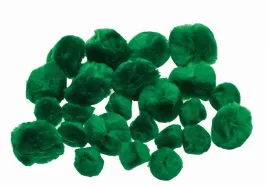 pompony-puszyste-zielone-24szt