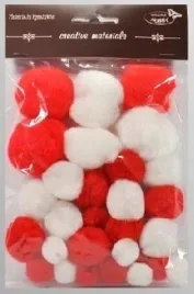 pompony-tonacyjne-bialo-czerwone-15-40mm-30szt