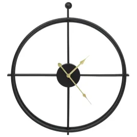 zelazny-zegar-scienny-minimalistyczny-bez-cyfr-czarny-o-52-cm