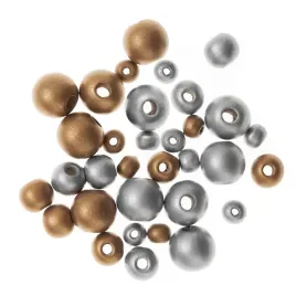drewniane-koraliki-kulki-goldandsilver-30szt