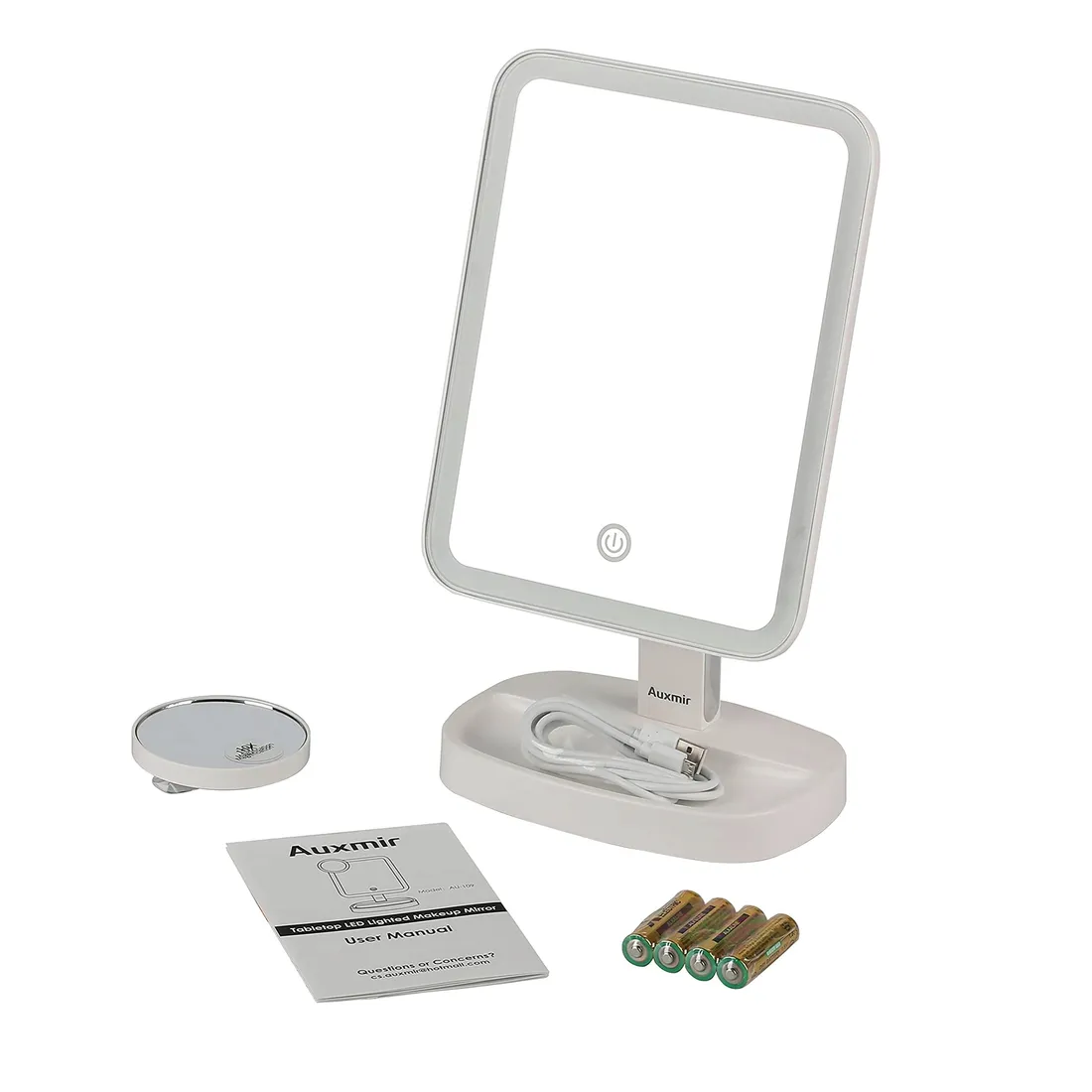 lusterko-stojace-bialy-auxmir