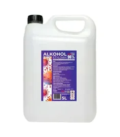 Zdjęcie produktu ALKOHOL ETYLOWY ETANOL SPIRYTUS DEZYNFEKCJA 96% 5L