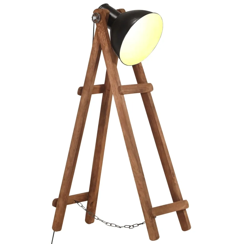 lampa-podlogowa-czarna-e27-lite-drewno-mango-stan-nowy