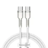 kabel-usb-c-do-usb-c-baseus-cafule-100w-1m-bialy