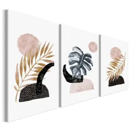 liscie-i-okregi-210x100cm-tryptyk