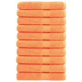 reczniki-premium-solund-10-szt-pomaranczowe-100x200-cm