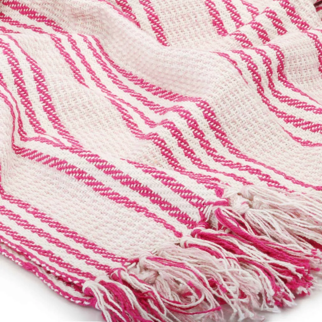 koc-pled-125x150-cm-rozowy-bialy-stan-nowy