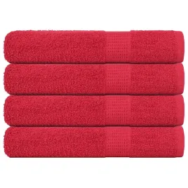 reczniki-frogn-4-szt-czerwone-100x200-cm-360-g-m