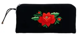 uniwersalne-etui-na-telefon-okulary-haft-lowicki-czerwona-roza
